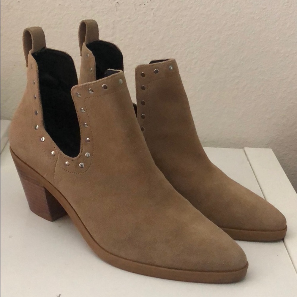 Rebecca Minkoff “Lana” Suede Booties